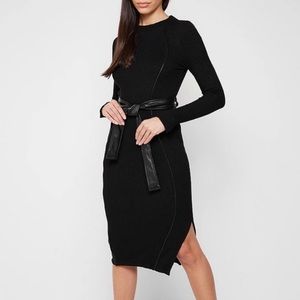 Ribbed Midi Dress